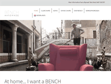 Tablet Screenshot of bench-furniture.com
